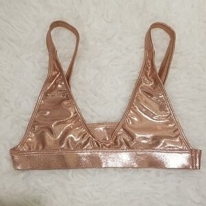 💕MINIMALE ANIMALE💕 Shimmer Isle Bikini TOP Small S NWOT